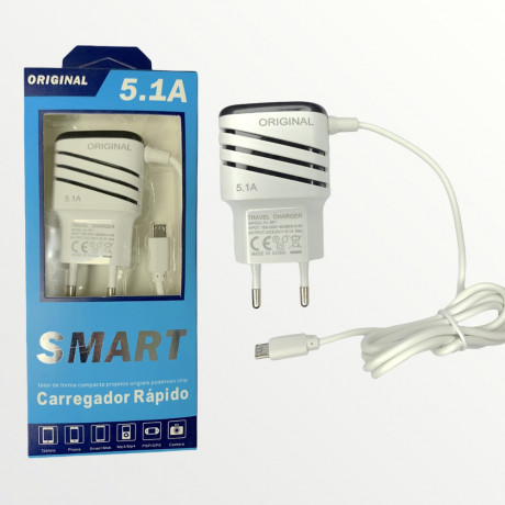 Carregador de Celular Smart 5.1A - Shopping Oi BH