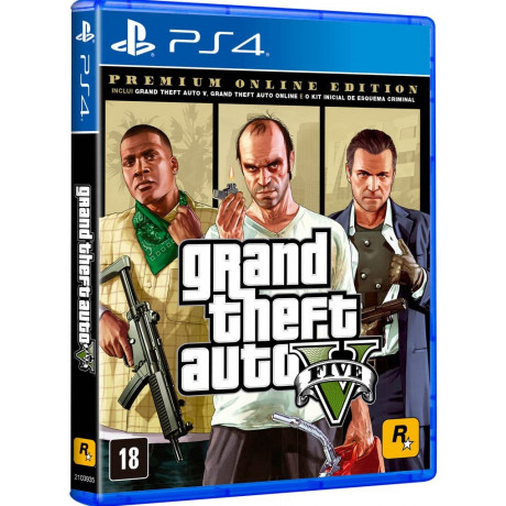 Jogo Grand Theft Auto V Premium Online Edition PS4 - Game Mania