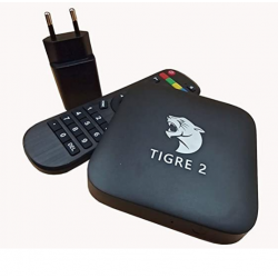 TV Box Tigre 2 controle completo e original