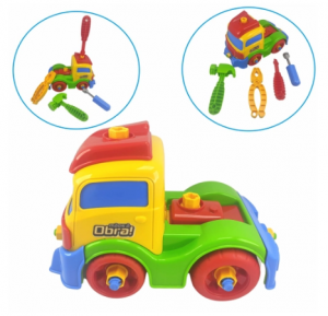 Mãos A Obra Caminhão Colorido - Usual Brinquedos - Shopping OI BH