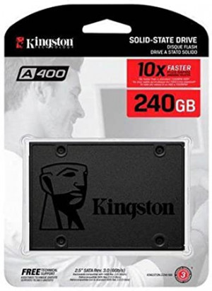 HD SSD 240GB Sata 3 Kingston A400 - Shopping OI BH