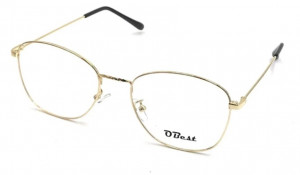 Armação Óculos Sem Grau Obest Feminino Oval Metal Fino B192 - SHOPPING OI BH
