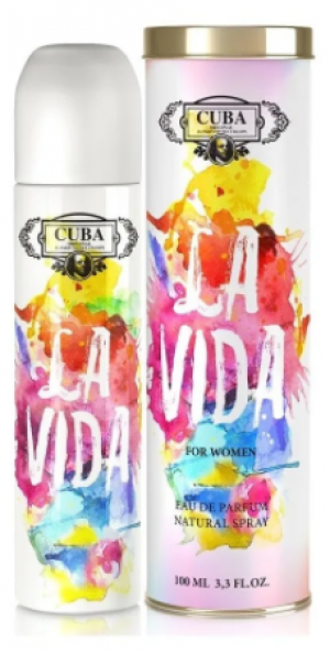 Perfume Cuba La Vida 100 Ml Original - Edp ~ Fem - SHOPPING OI BH