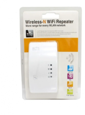 Repetidor Roteador Meia Lua Wireless-n Sinal Wifi 300mbps-Shopping OI BH 