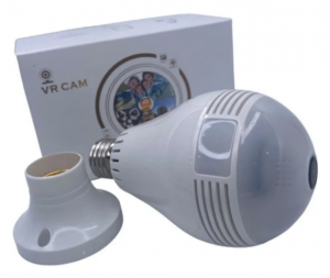 Câmera de Segurança Lâmpada IP Panorâmica VR CAM-Shopping OI BH 