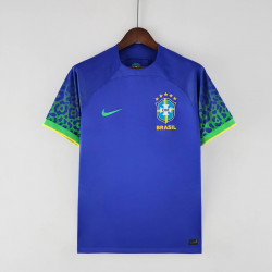 Camisa Brasil Azul Copa do Mundo Qatar 2022 