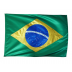 Bandeira do Brasil em Cetim - Shopping OI BH
